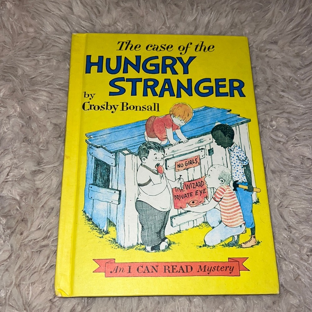 Vintage 60’s The Case of the Hungry Stranger Book